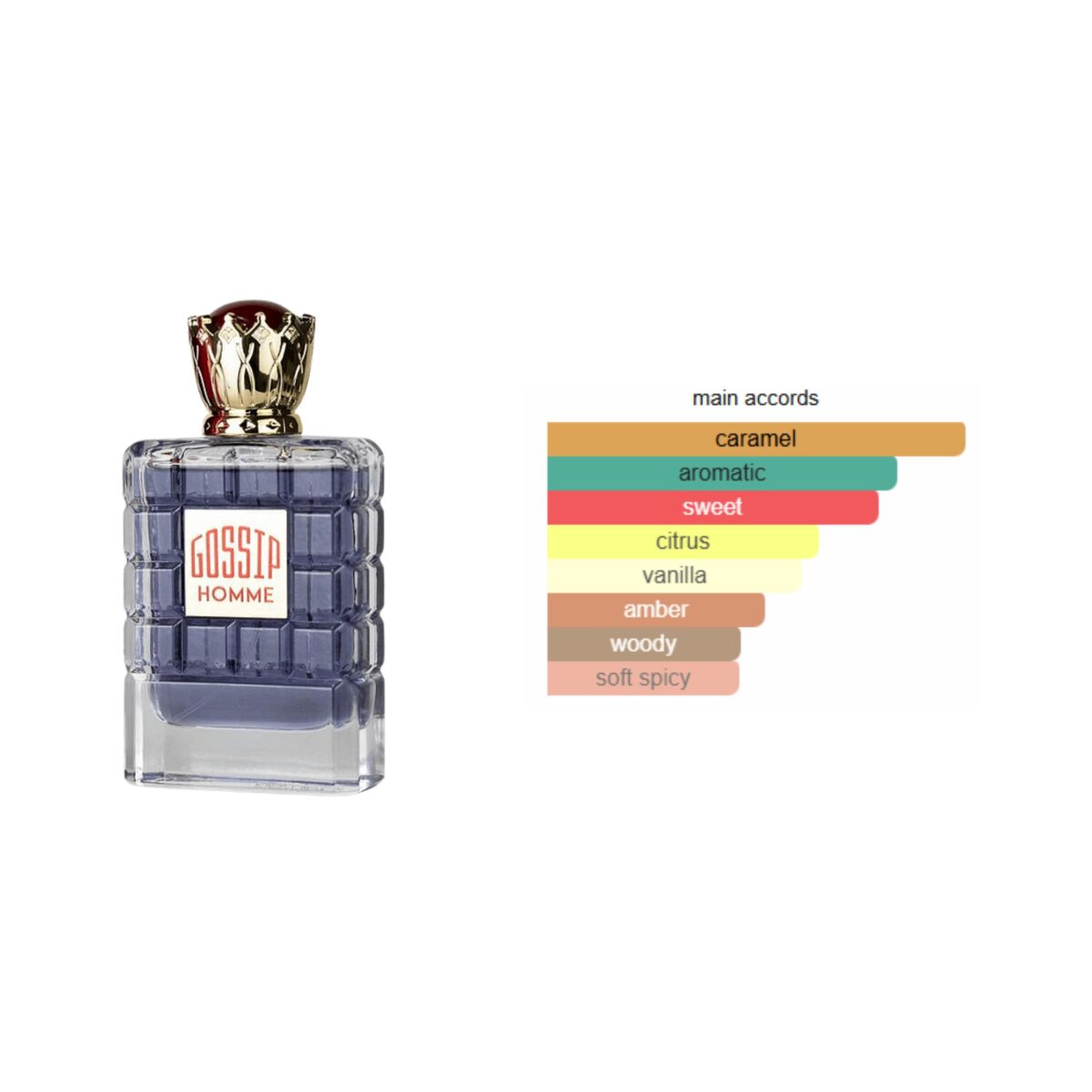Gossip Homme, My Perfumes EDP, D-183 - Image 2