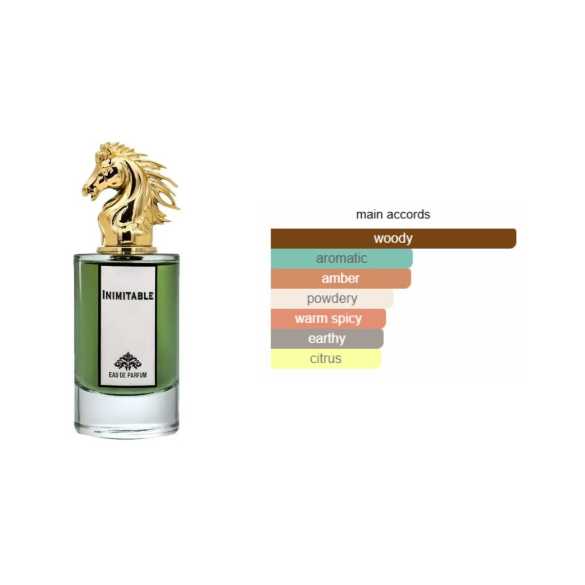 Inimitable, FRAGRANCE WORLD EDP, D-181 - Image 2