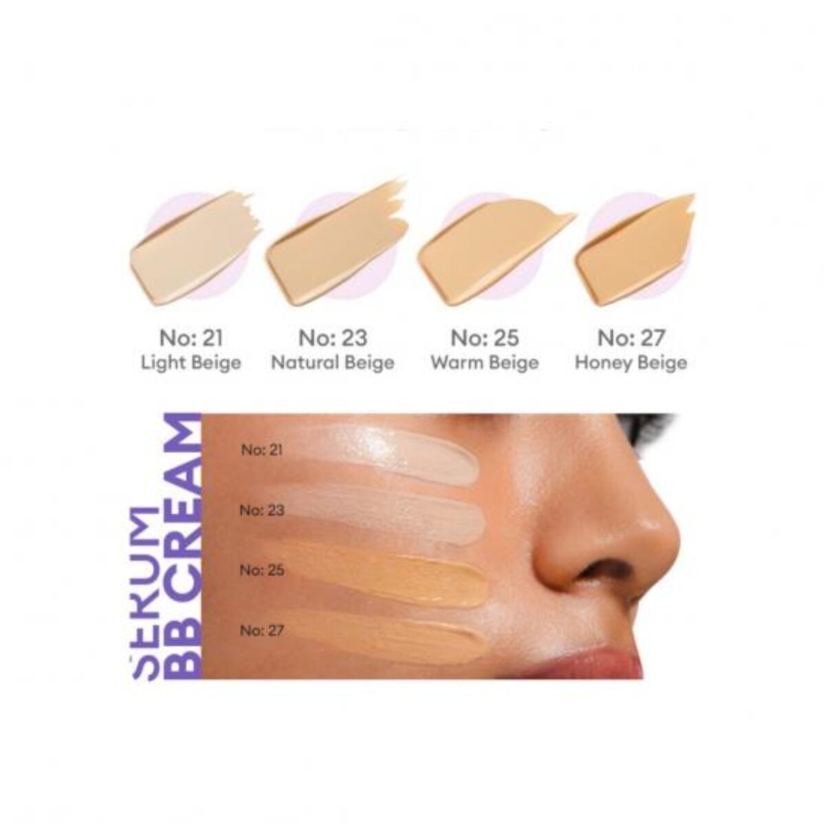 M Perfect Cover Serum BB Cream SPF50+/PA++++ №23, MISSHA, 20 ml - Image 4