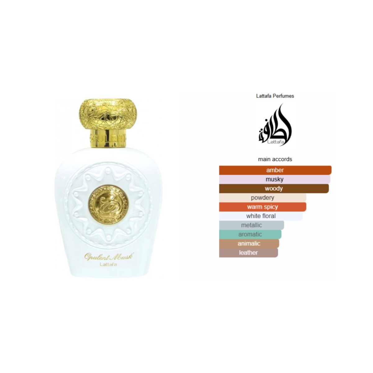 Opulent Musk, LATTAFA EDP, D-40 - Image 2