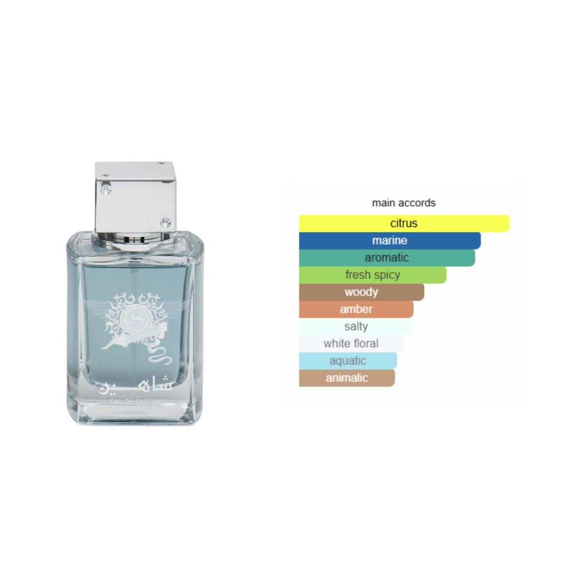 Shaheen Silver, FRAGRANCE WORLD EDP, D-171 - Image 2