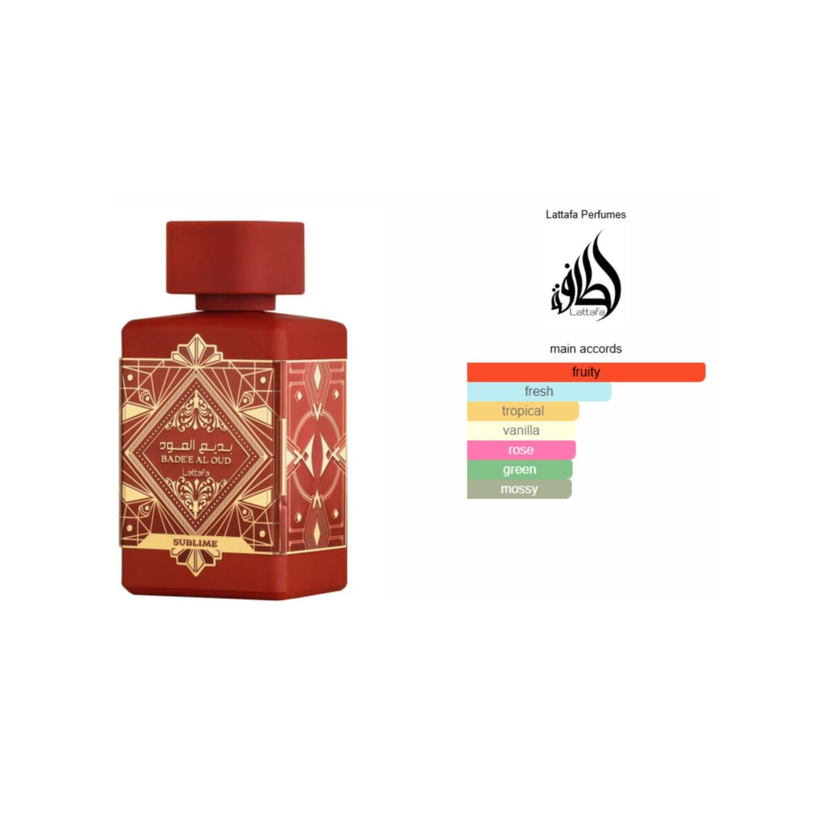 Sublime, LATTAFA EDP, D-101 - Image 2
