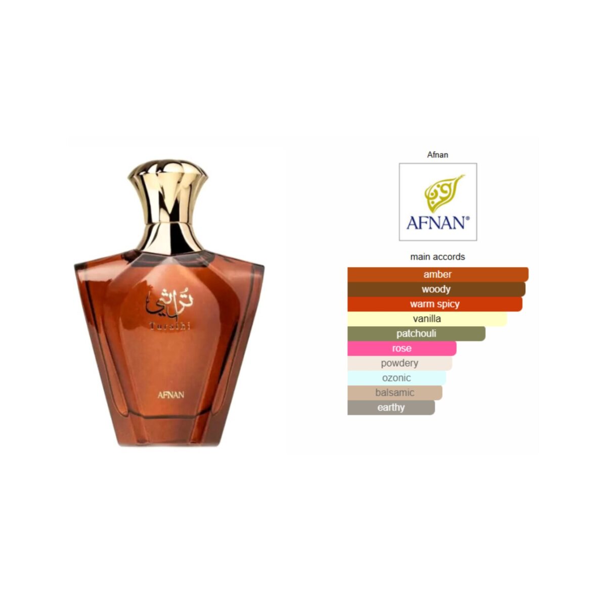 Turathi Brown, AFNAN EDP, D-38 - Image 2