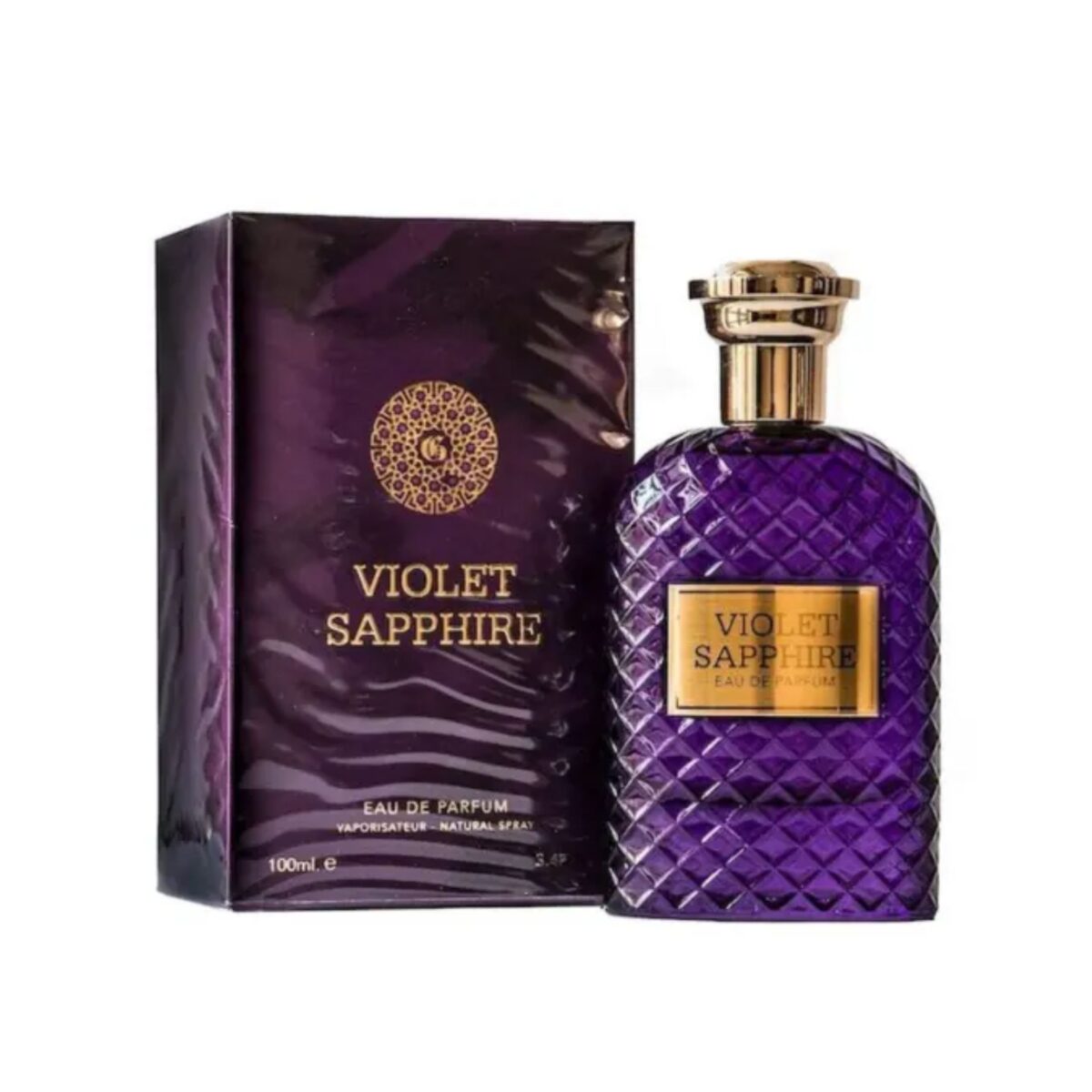 Violet Sapphire, FRAGRANCE WORLD EDP, D-189 - Image 1